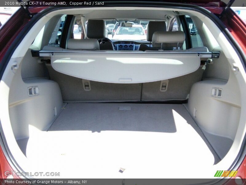 Copper Red / Sand 2010 Mazda CX-7 s Touring AWD