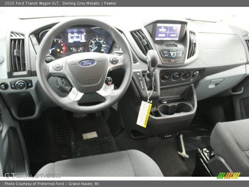 Dashboard of 2015 Transit Wagon XLT