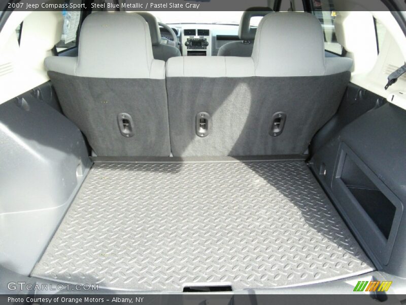Steel Blue Metallic / Pastel Slate Gray 2007 Jeep Compass Sport
