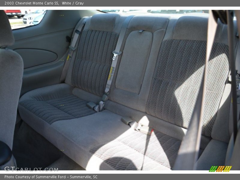 White / Gray 2003 Chevrolet Monte Carlo SS