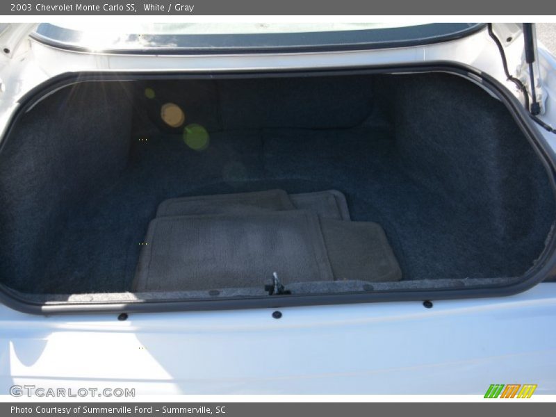 White / Gray 2003 Chevrolet Monte Carlo SS