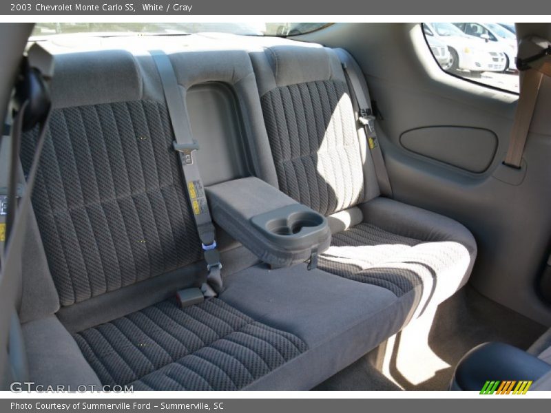 White / Gray 2003 Chevrolet Monte Carlo SS