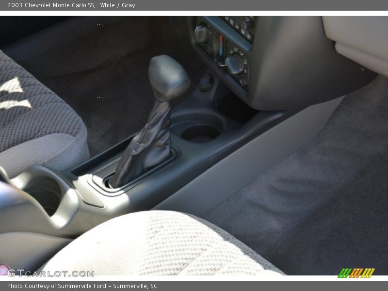 White / Gray 2003 Chevrolet Monte Carlo SS