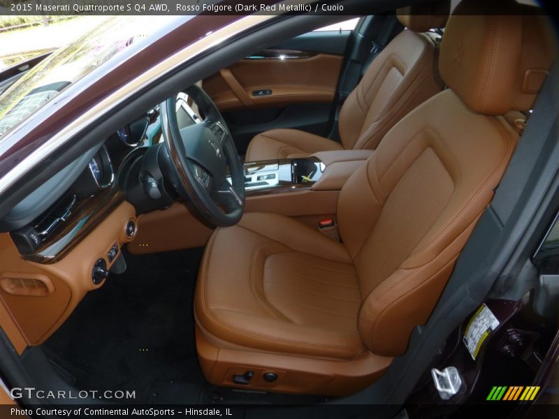 Front Seat of 2015 Quattroporte S Q4 AWD