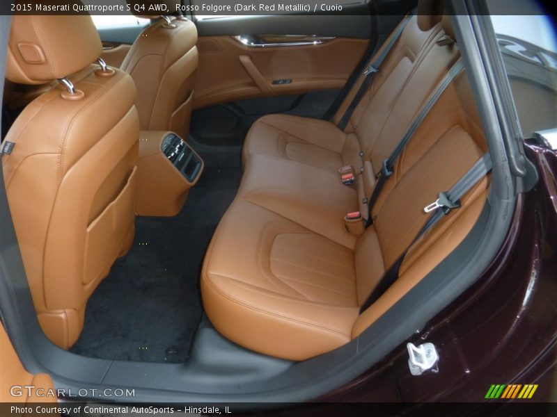 Rear Seat of 2015 Quattroporte S Q4 AWD