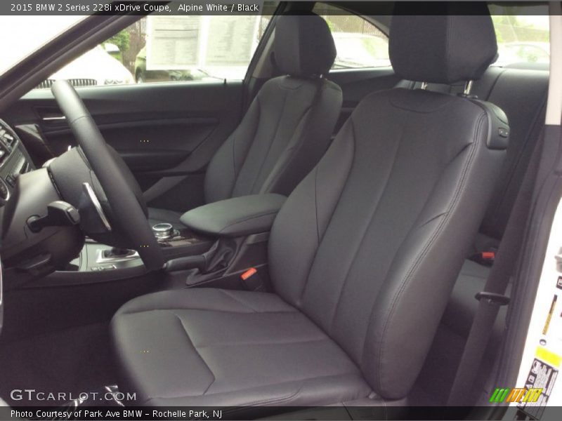 Alpine White / Black 2015 BMW 2 Series 228i xDrive Coupe