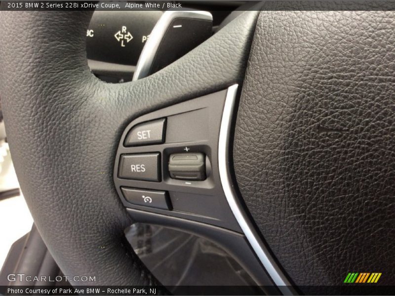 Alpine White / Black 2015 BMW 2 Series 228i xDrive Coupe