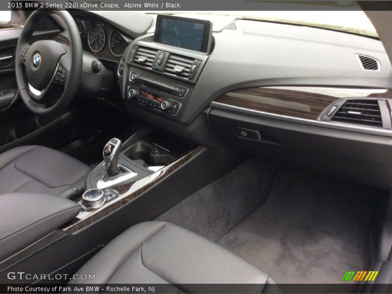 Alpine White / Black 2015 BMW 2 Series 228i xDrive Coupe