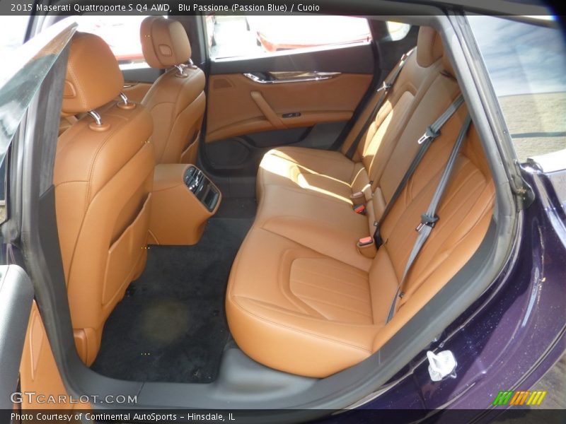 Rear Seat of 2015 Quattroporte S Q4 AWD