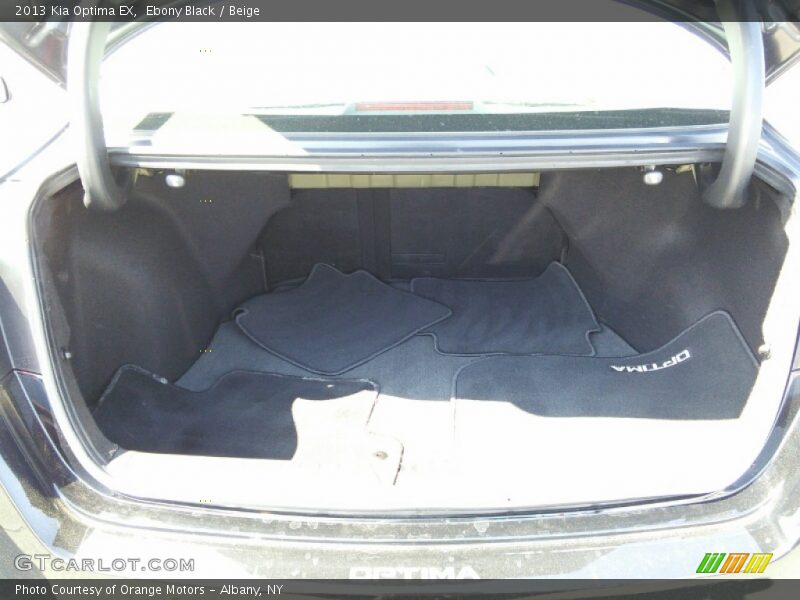 Ebony Black / Beige 2013 Kia Optima EX