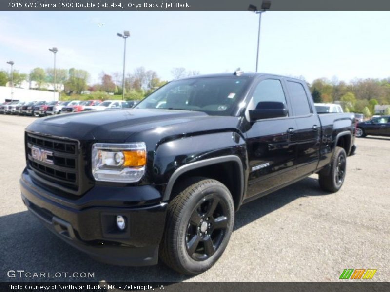 Onyx Black / Jet Black 2015 GMC Sierra 1500 Double Cab 4x4