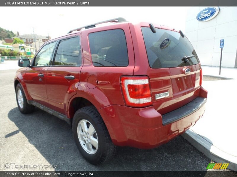 Redfire Pearl / Camel 2009 Ford Escape XLT V6