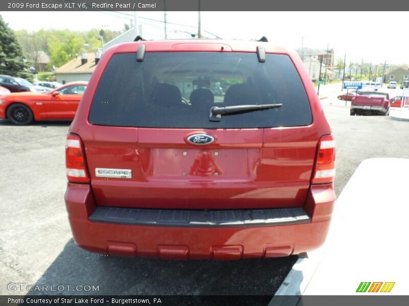 Redfire Pearl / Camel 2009 Ford Escape XLT V6