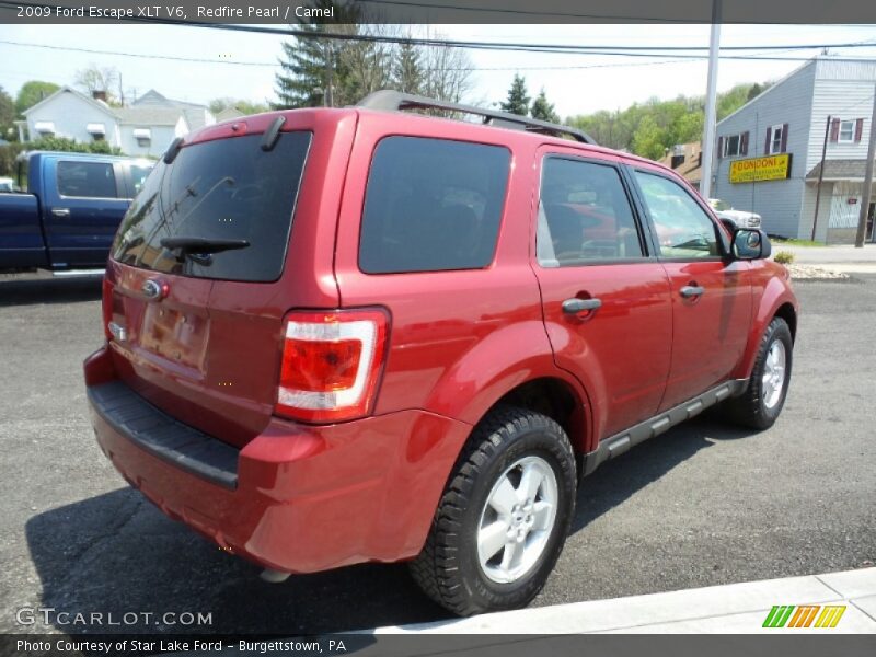 Redfire Pearl / Camel 2009 Ford Escape XLT V6