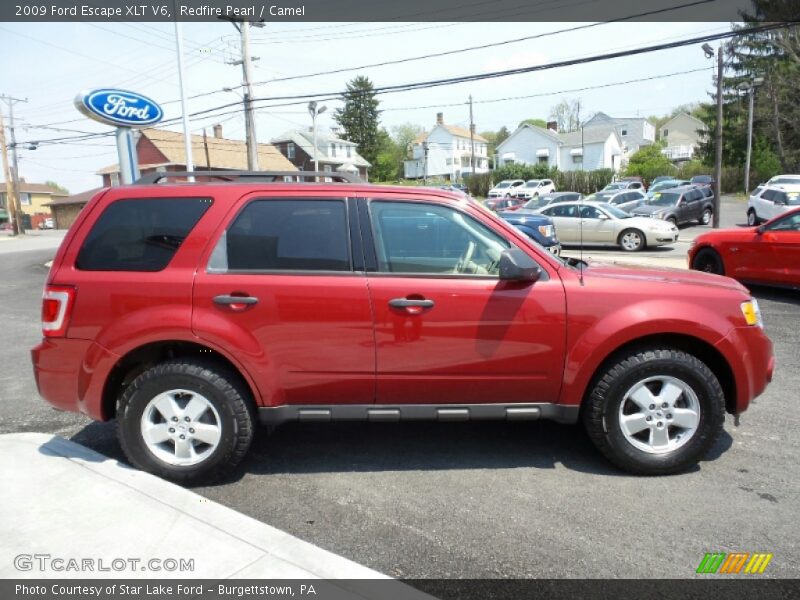 Redfire Pearl / Camel 2009 Ford Escape XLT V6