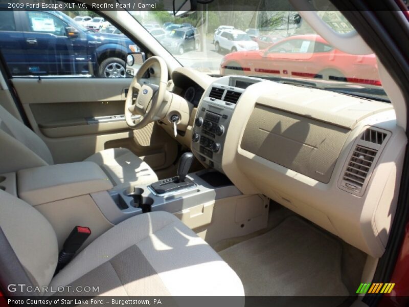 Redfire Pearl / Camel 2009 Ford Escape XLT V6