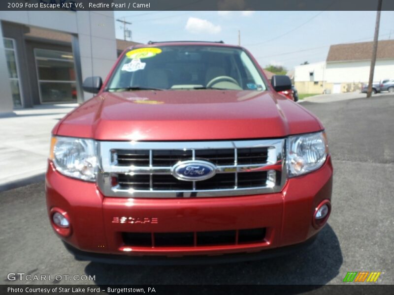 Redfire Pearl / Camel 2009 Ford Escape XLT V6