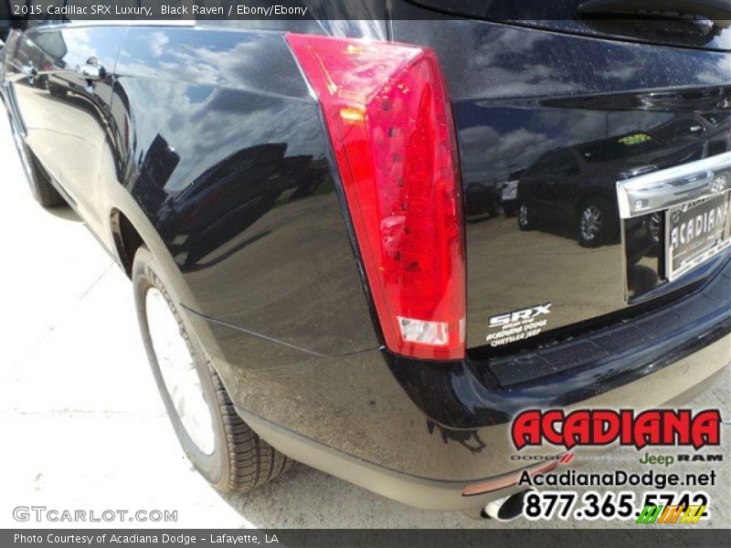Black Raven / Ebony/Ebony 2015 Cadillac SRX Luxury
