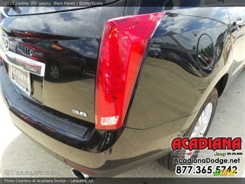 Black Raven / Ebony/Ebony 2015 Cadillac SRX Luxury