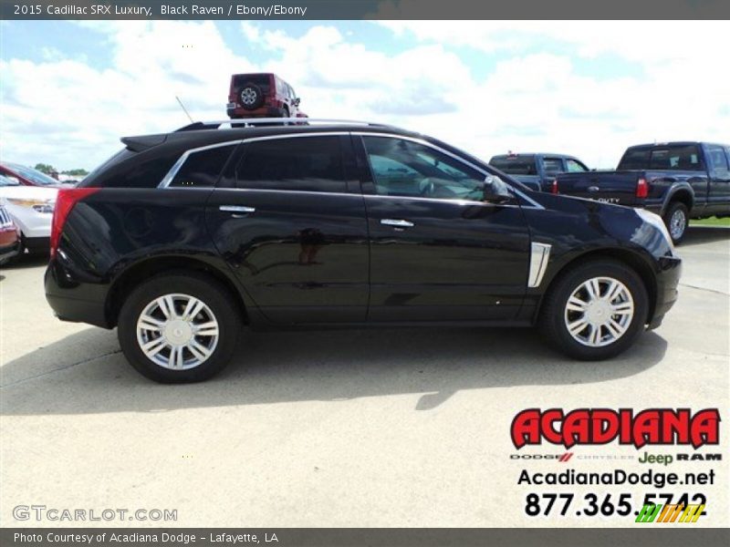 Black Raven / Ebony/Ebony 2015 Cadillac SRX Luxury