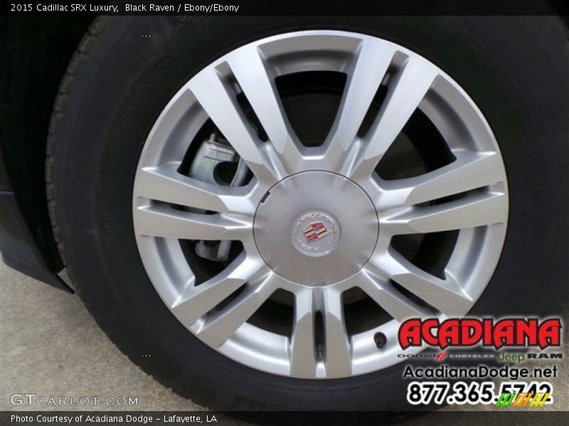 Black Raven / Ebony/Ebony 2015 Cadillac SRX Luxury