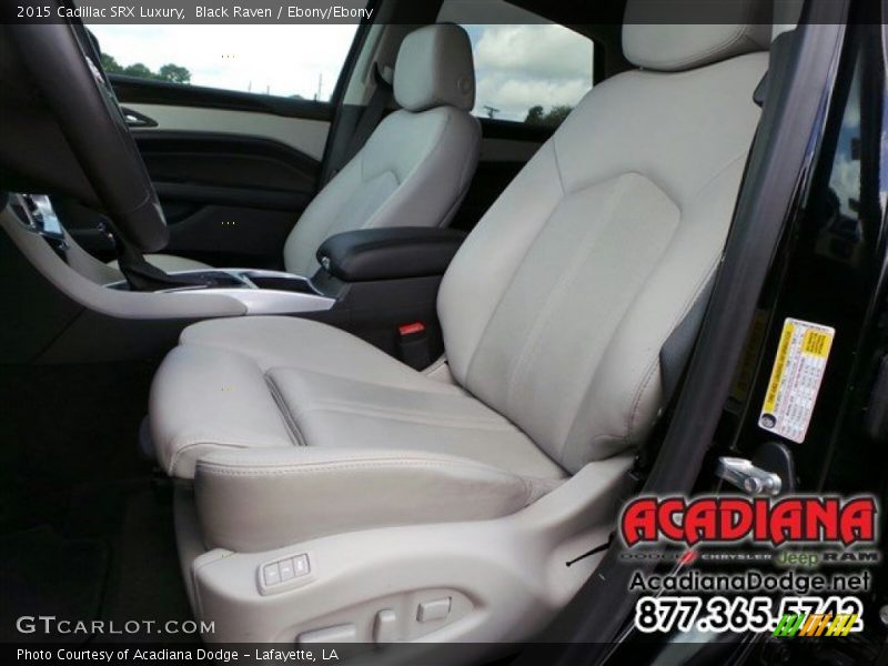 Black Raven / Ebony/Ebony 2015 Cadillac SRX Luxury