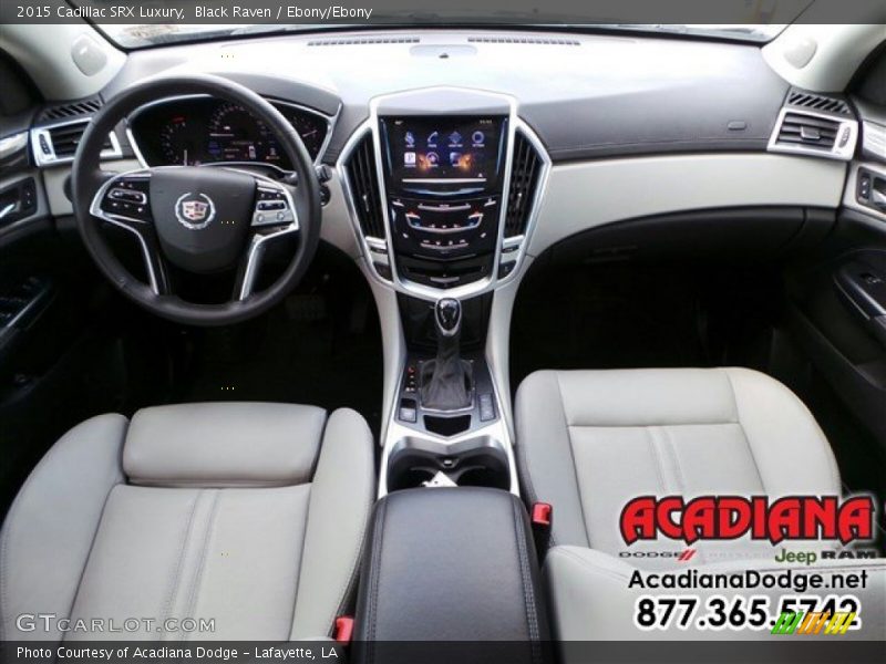 Black Raven / Ebony/Ebony 2015 Cadillac SRX Luxury