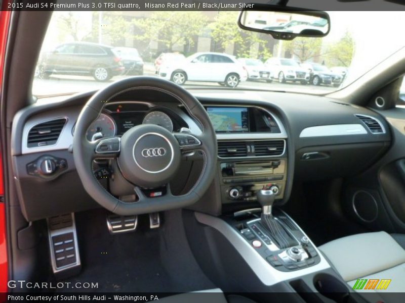 Black/Lunar Silver Interior - 2015 S4 Premium Plus 3.0 TFSI quattro 