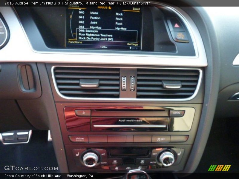 Controls of 2015 S4 Premium Plus 3.0 TFSI quattro