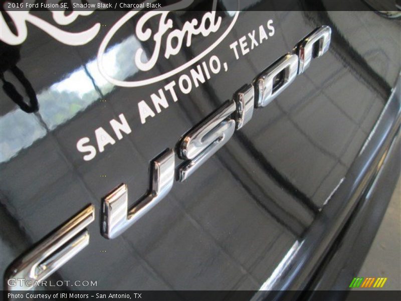 Shadow Black / Charcoal Black 2016 Ford Fusion SE