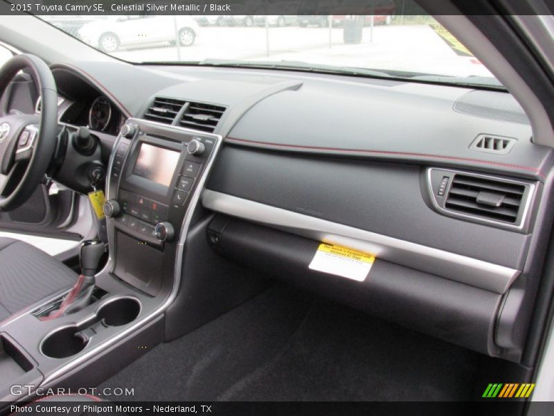 Celestial Silver Metallic / Black 2015 Toyota Camry SE