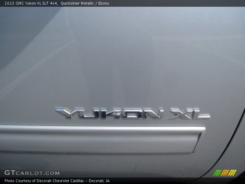 Quicksilver Metallic / Ebony 2013 GMC Yukon XL SLT 4x4