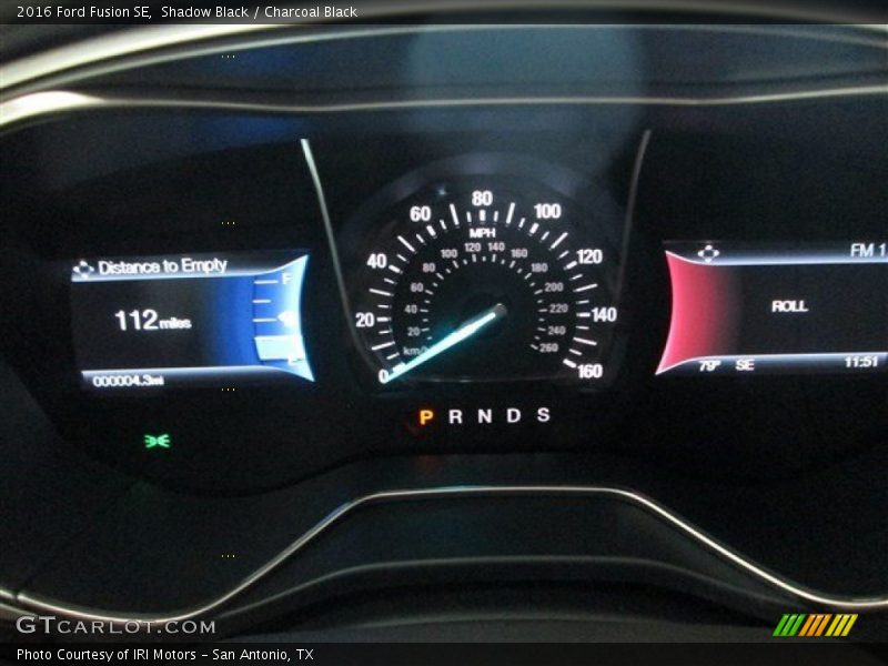 Shadow Black / Charcoal Black 2016 Ford Fusion SE