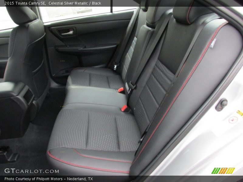 Celestial Silver Metallic / Black 2015 Toyota Camry SE