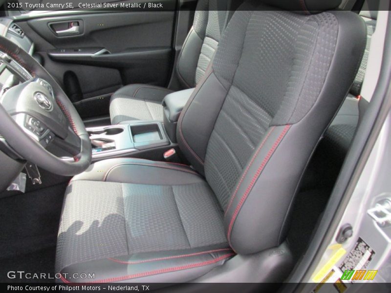 Celestial Silver Metallic / Black 2015 Toyota Camry SE