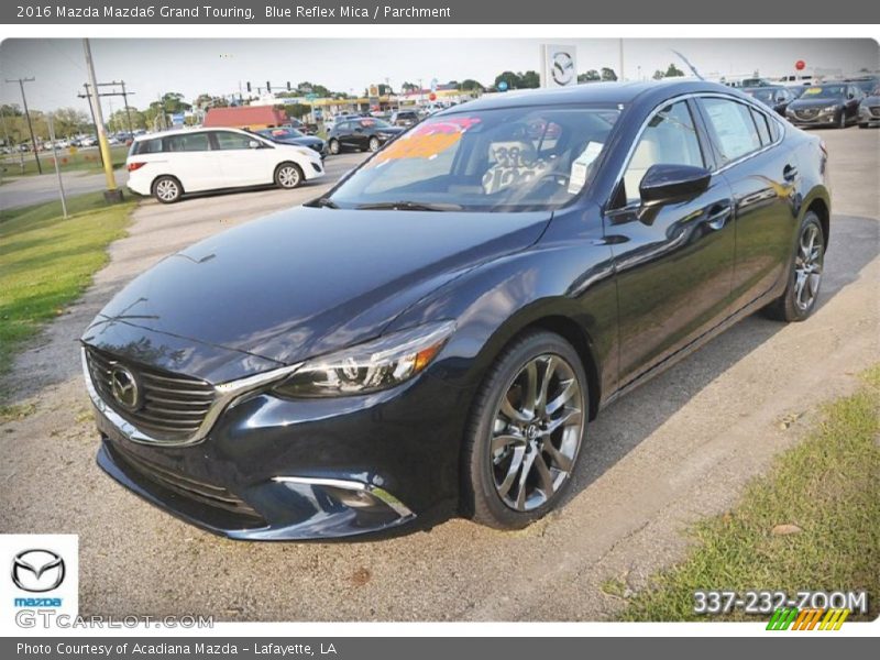 Blue Reflex Mica / Parchment 2016 Mazda Mazda6 Grand Touring