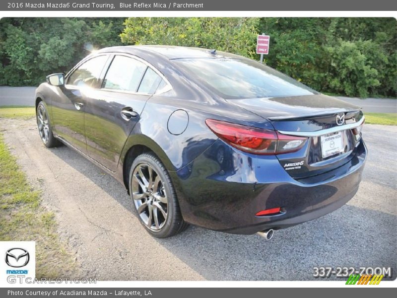 Blue Reflex Mica / Parchment 2016 Mazda Mazda6 Grand Touring