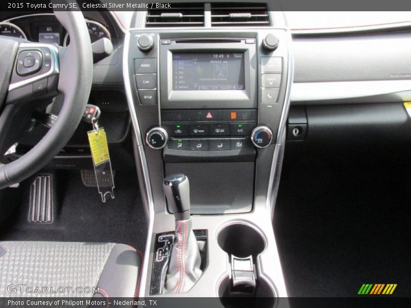 Celestial Silver Metallic / Black 2015 Toyota Camry SE