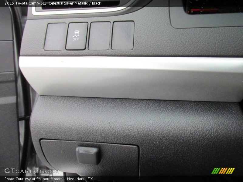 Celestial Silver Metallic / Black 2015 Toyota Camry SE