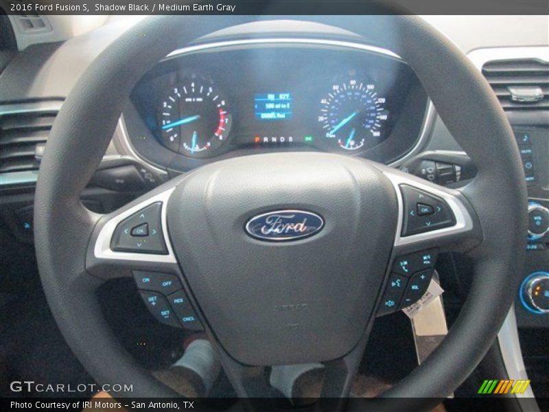 Shadow Black / Medium Earth Gray 2016 Ford Fusion S