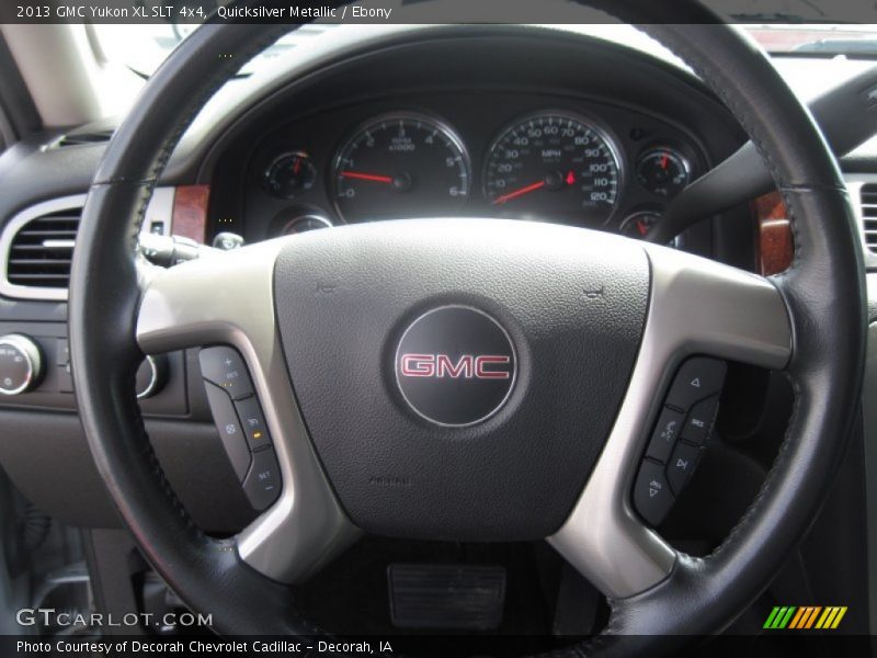 Quicksilver Metallic / Ebony 2013 GMC Yukon XL SLT 4x4