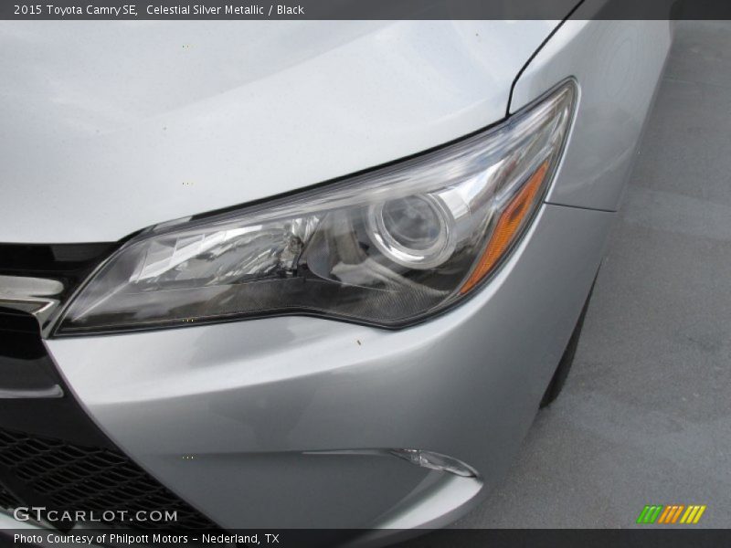 Celestial Silver Metallic / Black 2015 Toyota Camry SE