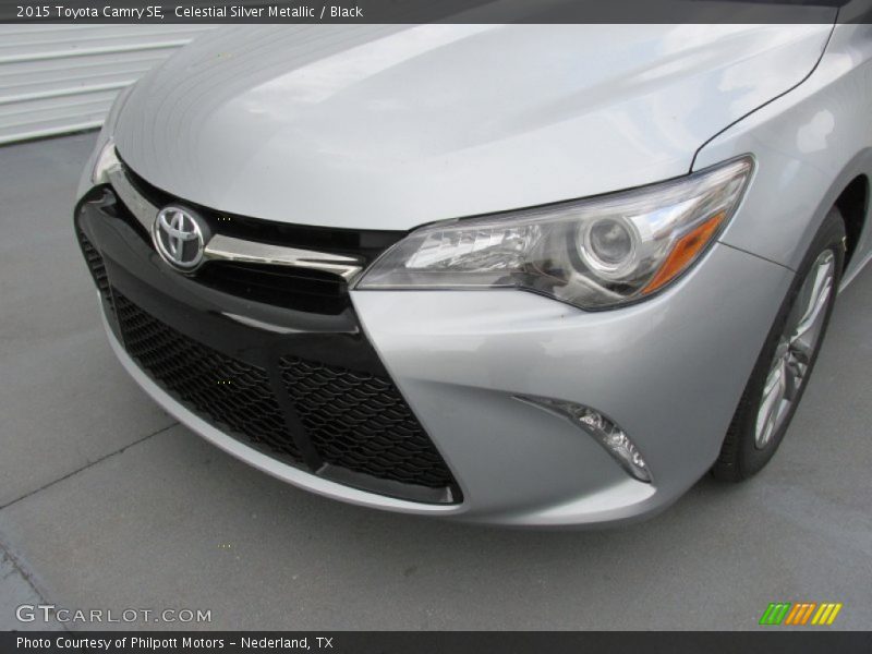 Celestial Silver Metallic / Black 2015 Toyota Camry SE