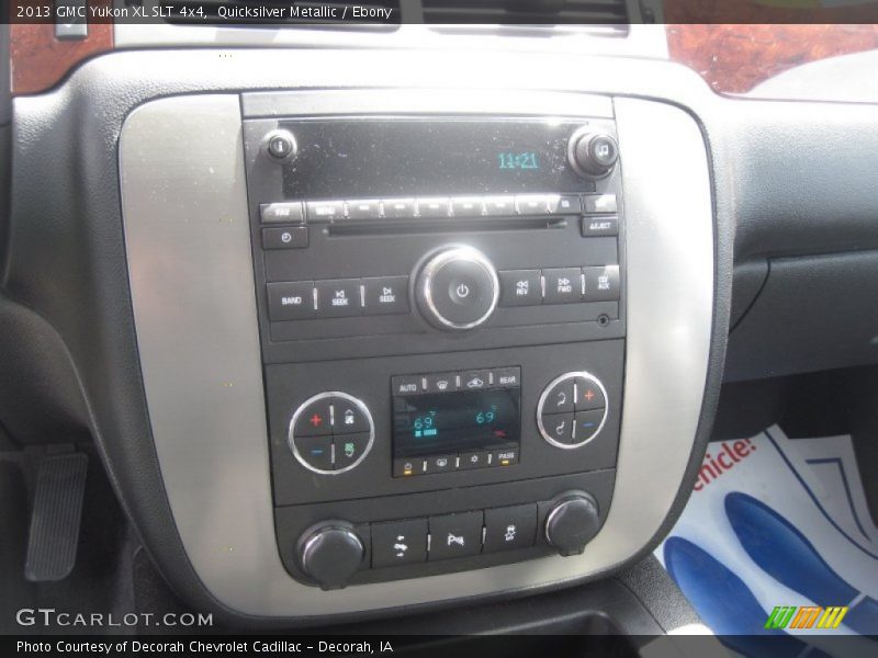 Quicksilver Metallic / Ebony 2013 GMC Yukon XL SLT 4x4