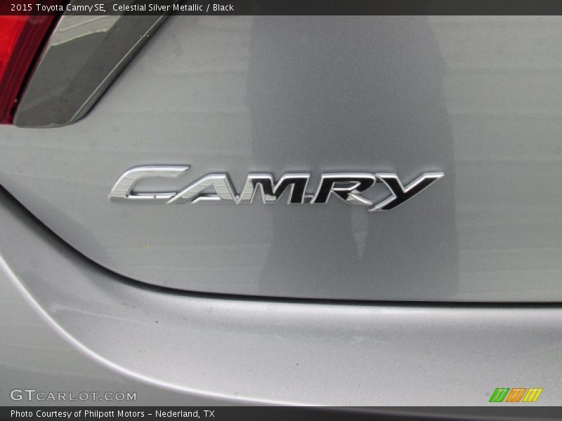 Celestial Silver Metallic / Black 2015 Toyota Camry SE