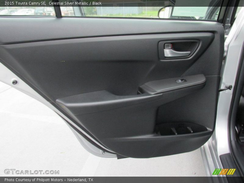 Celestial Silver Metallic / Black 2015 Toyota Camry SE