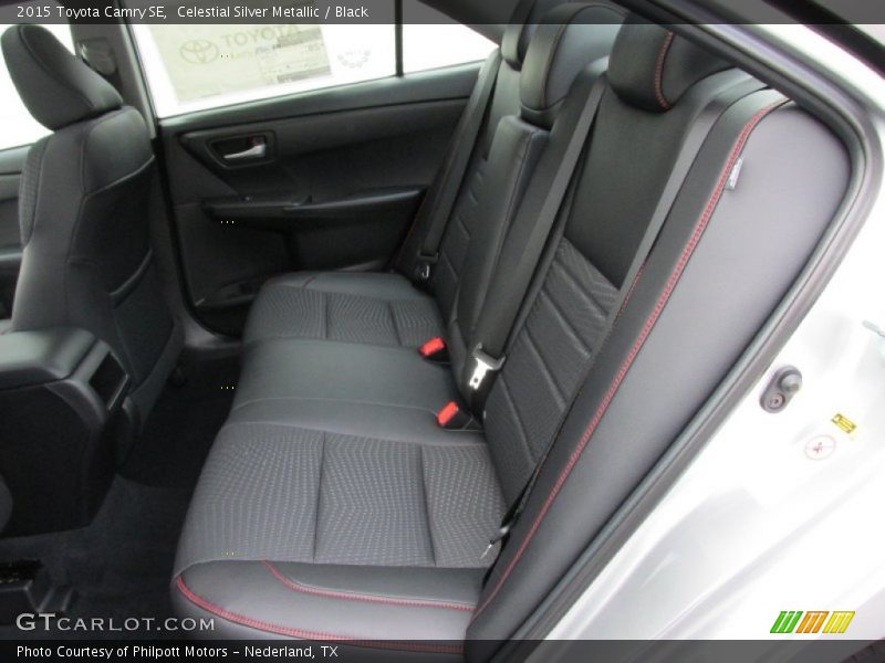 Celestial Silver Metallic / Black 2015 Toyota Camry SE