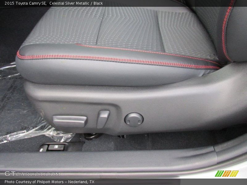 Celestial Silver Metallic / Black 2015 Toyota Camry SE