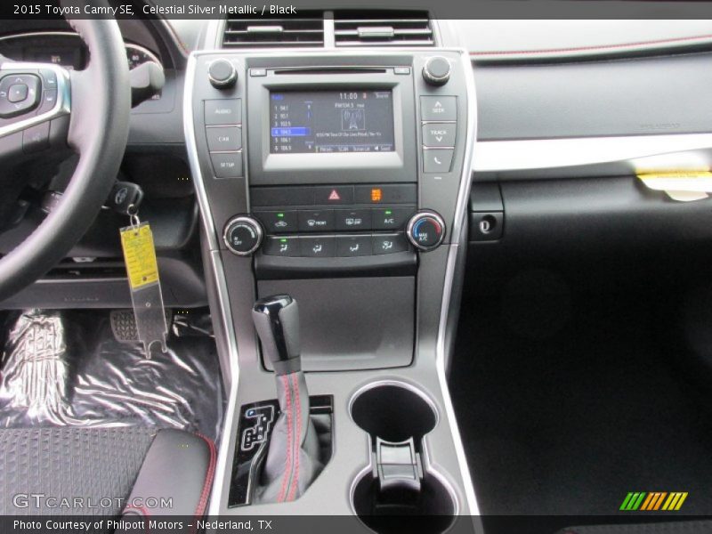 Celestial Silver Metallic / Black 2015 Toyota Camry SE