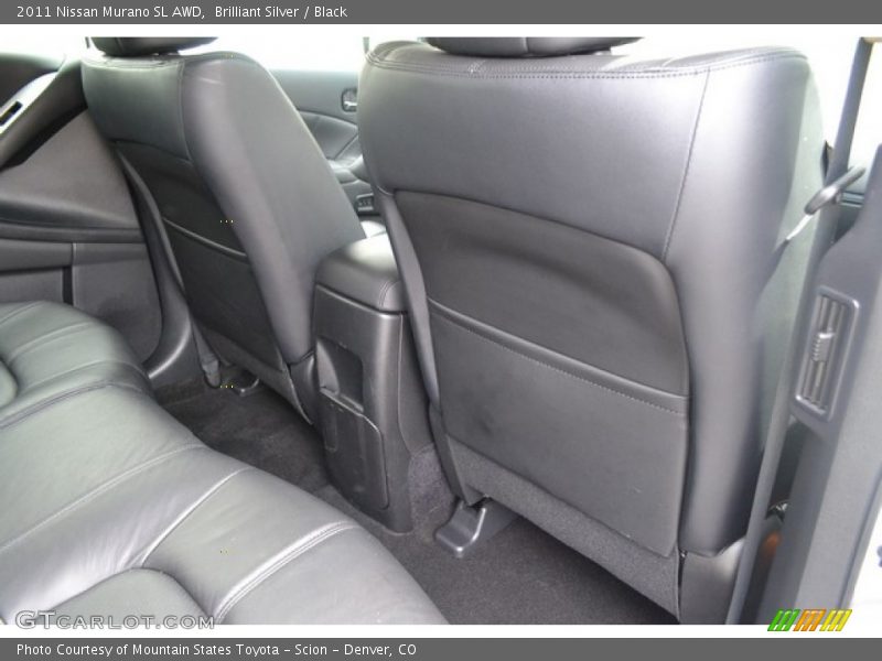 Brilliant Silver / Black 2011 Nissan Murano SL AWD